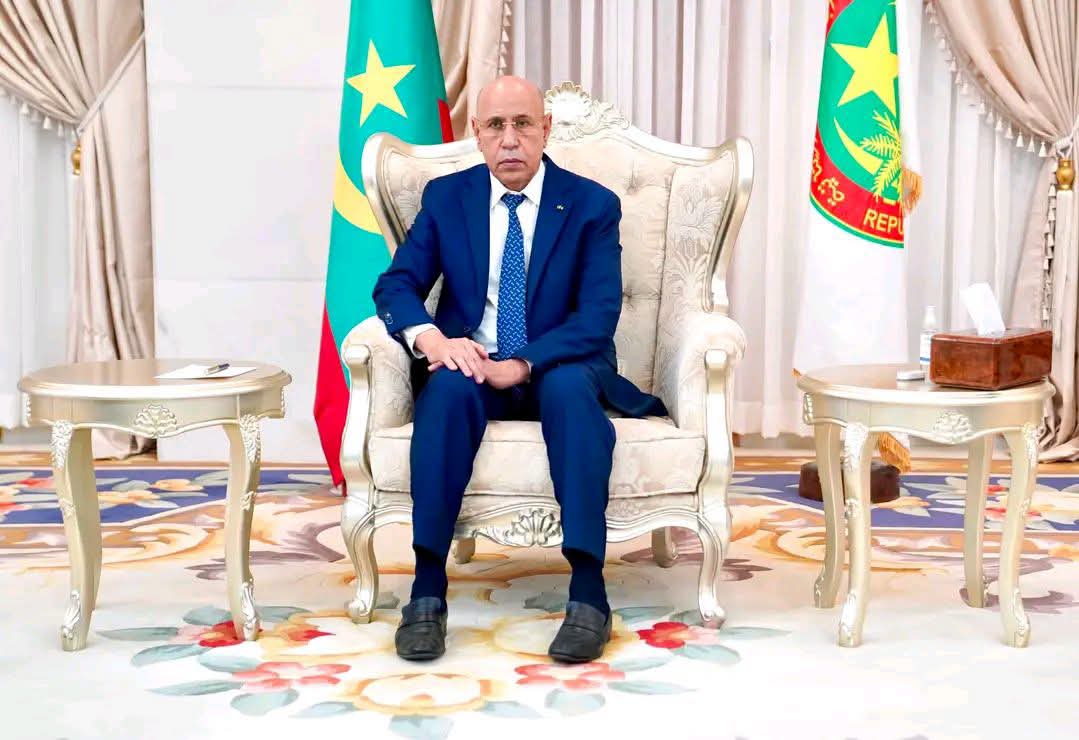 الرئيس غزواني يستقبل المكتب التنفيذي لنادي القضاة الموريتانيين