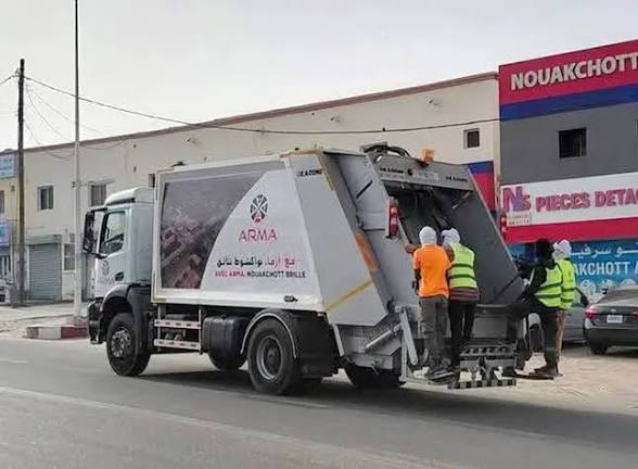 جهود متواصلة لشركة «أرما» لتعزيز نظافة مدينة نواكشوط